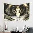 thumbnail image 3 of Anime Overlord Albedo Tapestry Wall Hanging Home Decoration Wall Blanket Dormitory Living Room Bedroom Backdrop Poster( 60x40inch), 3 of 7