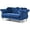 Navy Blue, variant on Pemberly Row Contemporary Velvet Loveseat in Navy Blue Finish