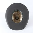 thumbnail image 2 of RESISTOL Men's Grey 6X Hooey Silver Smoke Wool Felt Western Hat Grey 7 3/8, 2 of 2