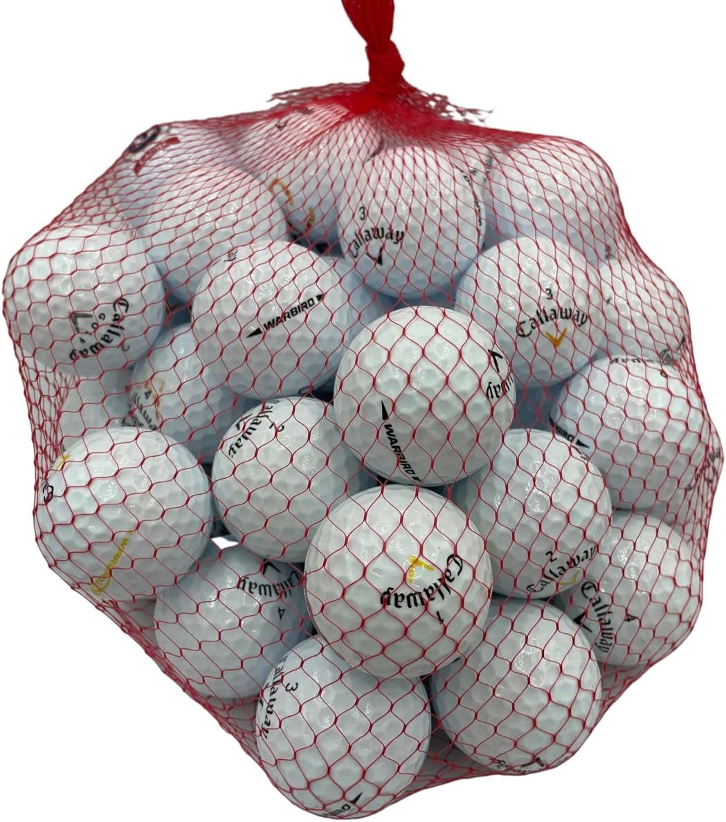 Golf Ball Planet - Callaway Warbird Recycled Golf Balls 5A/Mint (50 Pack)