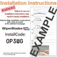 thumbnail image 5 of 2020 BMW 430i Gran Coupe Beam Wiper Blades Wipers w/1yr Warranty (Set of 2) (WiperBladesUSA), 5 of 5