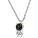 thumbnail image 4 of Astronaut Pendant Necklace Necklace Chain Costume Accessories for Couples Boys Hugo Collar colgante, 4 of 10