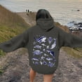 thumbnail image 2 of XIAONU Hoodies For Women Ocean World Print Hooded Sweatshirt With Pocket Comfortable Pullover Hoodie For Daily Wear, 2 of 4