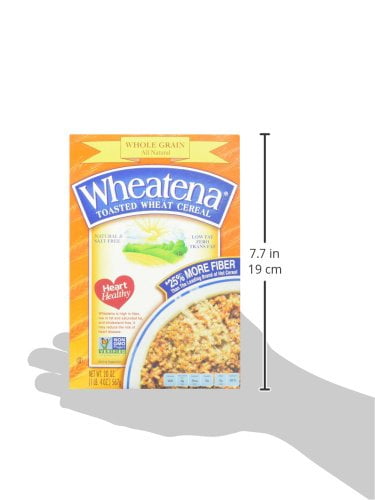 Wheatena Toasted Crushed Whole Wheat Cereal, 20oz Box (12 pack)
