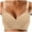 Beige, variant on Large Size Thin Wireless Pure Bra Side Reduction Boneless Seamless Underwear For Middle And Elderly People Womens Bras Pack