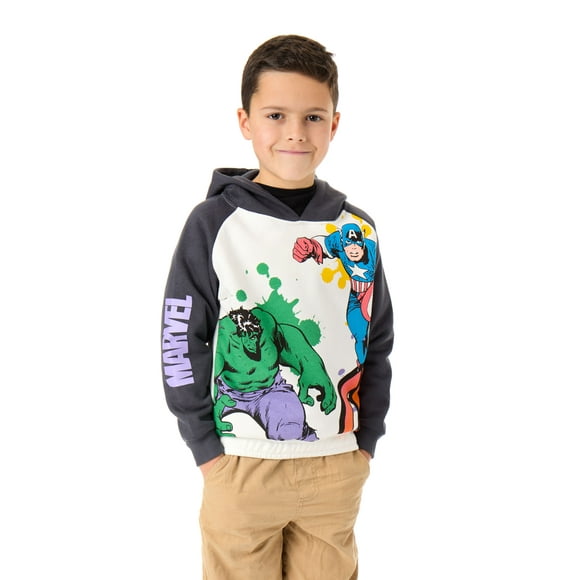 Marvel Boys Grey Hoodie