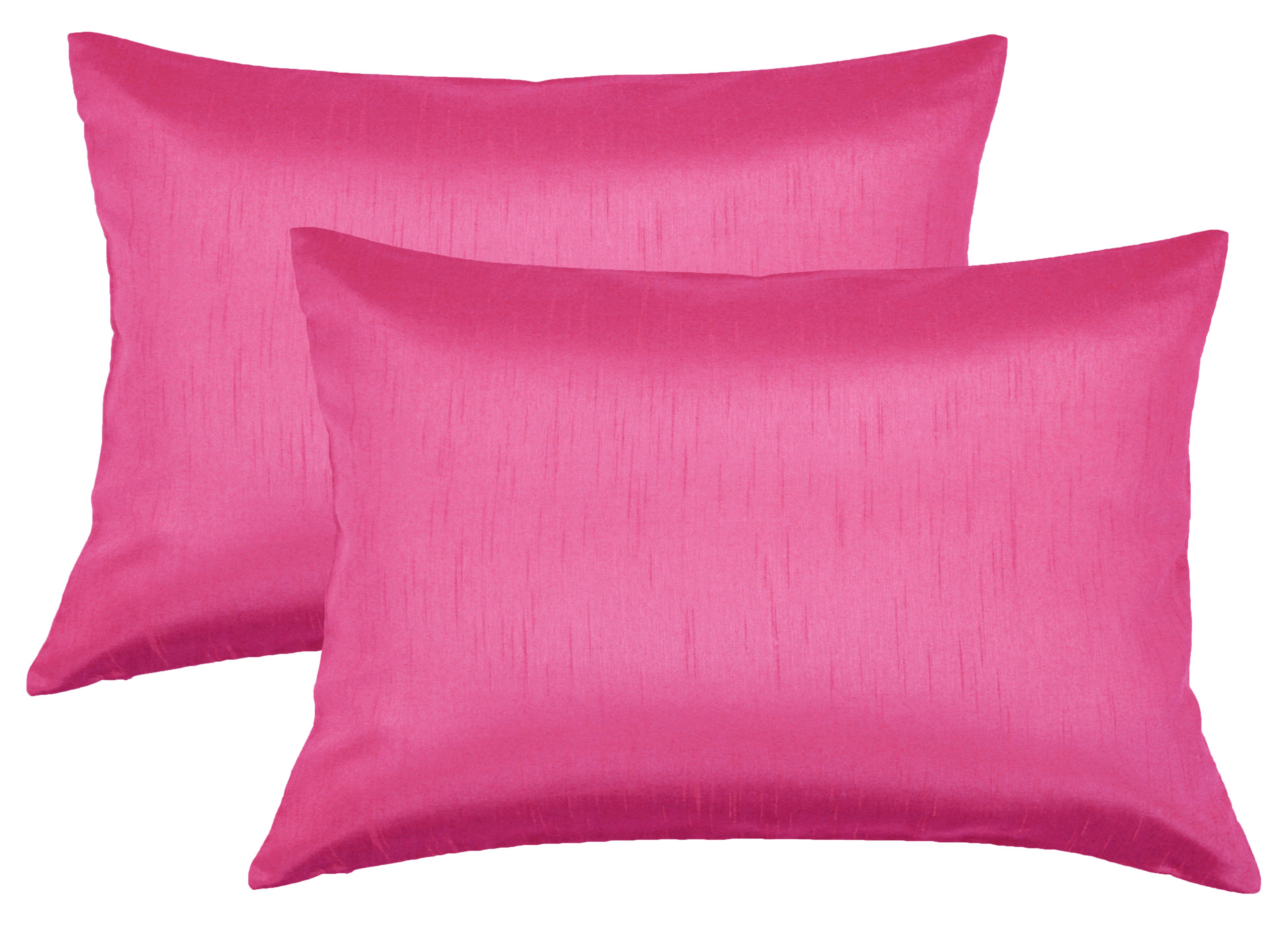 Aiking Home 12x18 Inches Faux Silk Rectangular Throw Pillow Cover