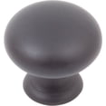 thumbnail image 2 of Stone Harbor Hardware Bi-Fold Closet Door Knob, 1-1/4 Inches, Matte Black, 2 of 5