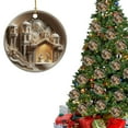 thumbnail image 5 of Holloyiver Christmas Easter Nativity Scene Ornaments, Christmas Acrylic 2D Hanging Ornament Pendant for Xmas Tree Birth of Jesus Christian Decor Religious Gift for Family Friends and Christian, 5 of 6