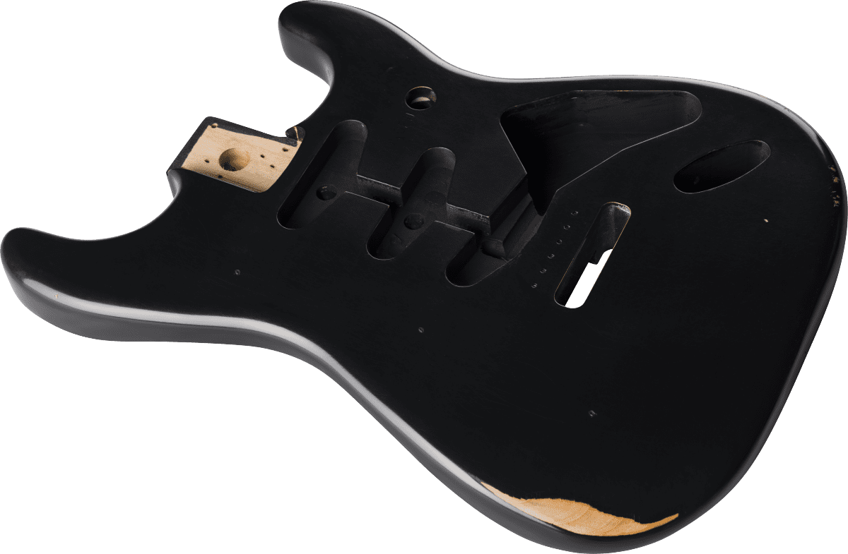 Fender Road Worn 50's Stratocaster SSS Alder Body, Black