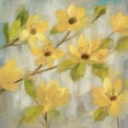 thumbnail image 2 of Vassileva, Silvia 20x20 Black Ornate Wood Framed with Double Matting Museum Art Print Titled - Golden Bloom II Neutral, 2 of 4