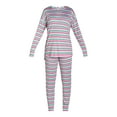 thumbnail image 5 of Jaclyn Women's Print Holiday Sleep Tee and Jogger Pants Pajama Set, 2-Piece, Size S-3X, 5 of 5