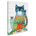 thumbnail image 2 of Trademark Fine Art '1 Rain Cat' Canvas Art by Oxana Ziaka, 2 of 3