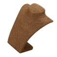 thumbnail image 3 of Simple Necklace Pendant Display Bust Stand Holder Rack, Linen, Stable, 3 Sizes/6 Color, 3 of 8