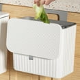 thumbnail image 2 of Cubo de basura de cocina Sunnimix montado en la pared debajo del fregadero 7L, 2 of 8