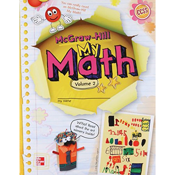 Pre-Owned McGraw-Hill My Math, Grade K, Student Edition, Volume 2 (Elementary Math Connects) Paperback