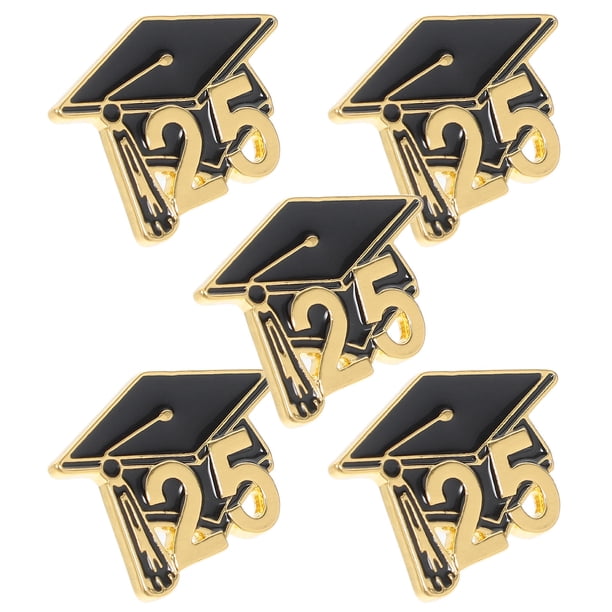 CRILSTYLEO 5Ud Accesorios Para Graduación Gorro En Aleación Multicolor Con De Uso