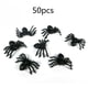 thumbnail image 2 of Mini araña de plástico para bromas, juguetes de cumpleaños, accesorios decorativos para fiestas., 2 of 5