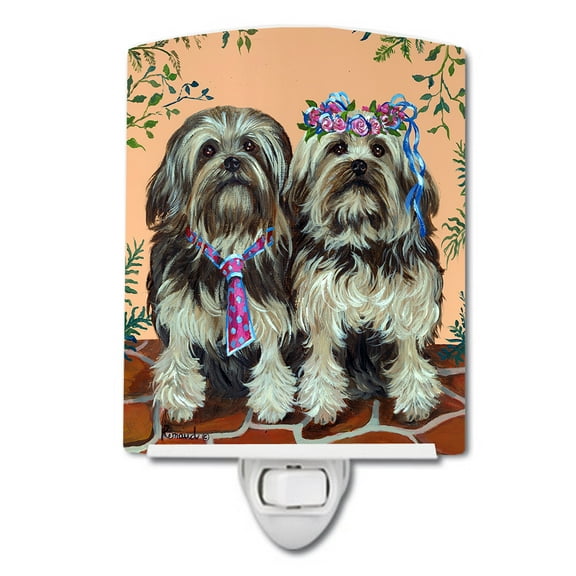 Lowchen Ceramic Night Light