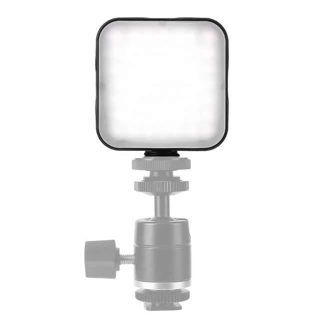Luz de relleno LED, luz de relleno portátil pequeña de 49 LED, luz de relleno para transmisión en vivo, funcionamiento suave