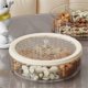 thumbnail image 3 of Transparent Luxury Fruit Plate with Lid Large Capacity Candy Box, 3 of 5