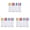 Multicolor*3, variant on 12-Color Dust-Free Liquid Chalk Markers, Water-Soluble Erasable Whiteboard Pens for Glass Boards & Acrylic, Vibrant Drawing Supplies for Classroom & Home Office, Multicolor, 12-Pack, By Harlik