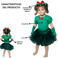 thumbnail image 3 of Disfraz Primavera Ranita Verde Tutú Infantil Niña Talla 1 a 3 años, 3 of 7