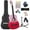 Pink, variant on ADM Acoustic Guitar for Adults & Kids, 38" Travel Guitar Kit (Pink)