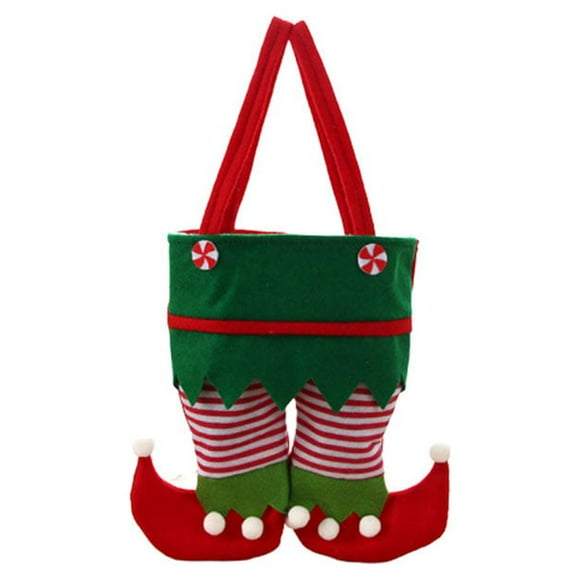 jojofuny 1Pcs Sacs à Bonbons de Fête Sac en Tissu Non Tissé pour Célébrations de Noël