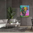 thumbnail image 6 of Epic Graffiti 'Indian Elephant' by Dean Russo, Canvas Wall Art, 40"x54", 6 of 8