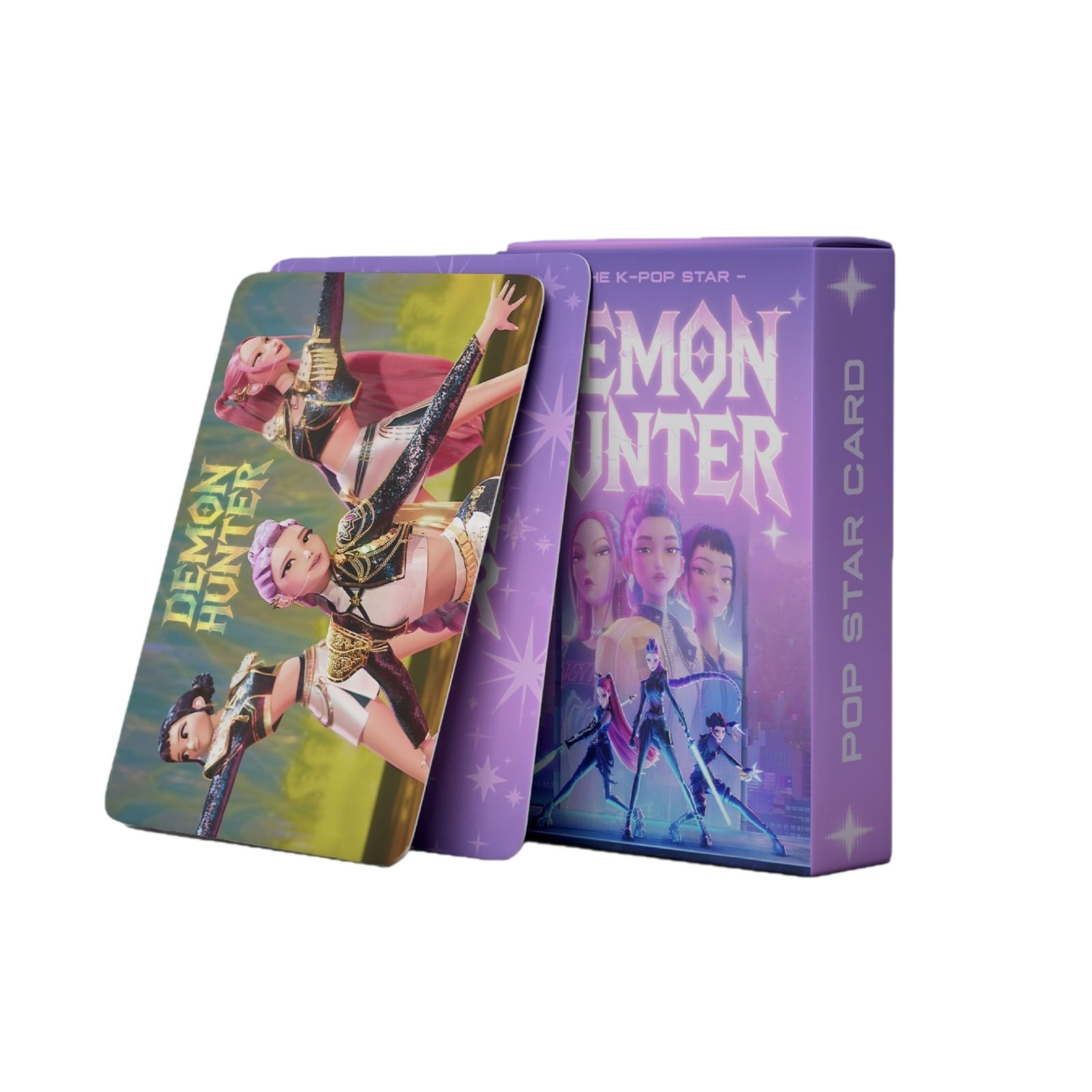 30 Pcs Kpop Demon Hunters Cartes LOMO, Cartes Photo Huntrix K-pop Anime Photocards Nouvel Album Cartes LOMO Cadeau Pour Garçons Et Filles Blink Carte Flash De Groupe (Double Face