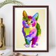 thumbnail image 4 of Cuadros Decorativos 5D DIY Diamond Painting Kits Color Cat Full Square Drill Wall Art (20X30CM) Tmvgtek embutido en tela, 4 of 6