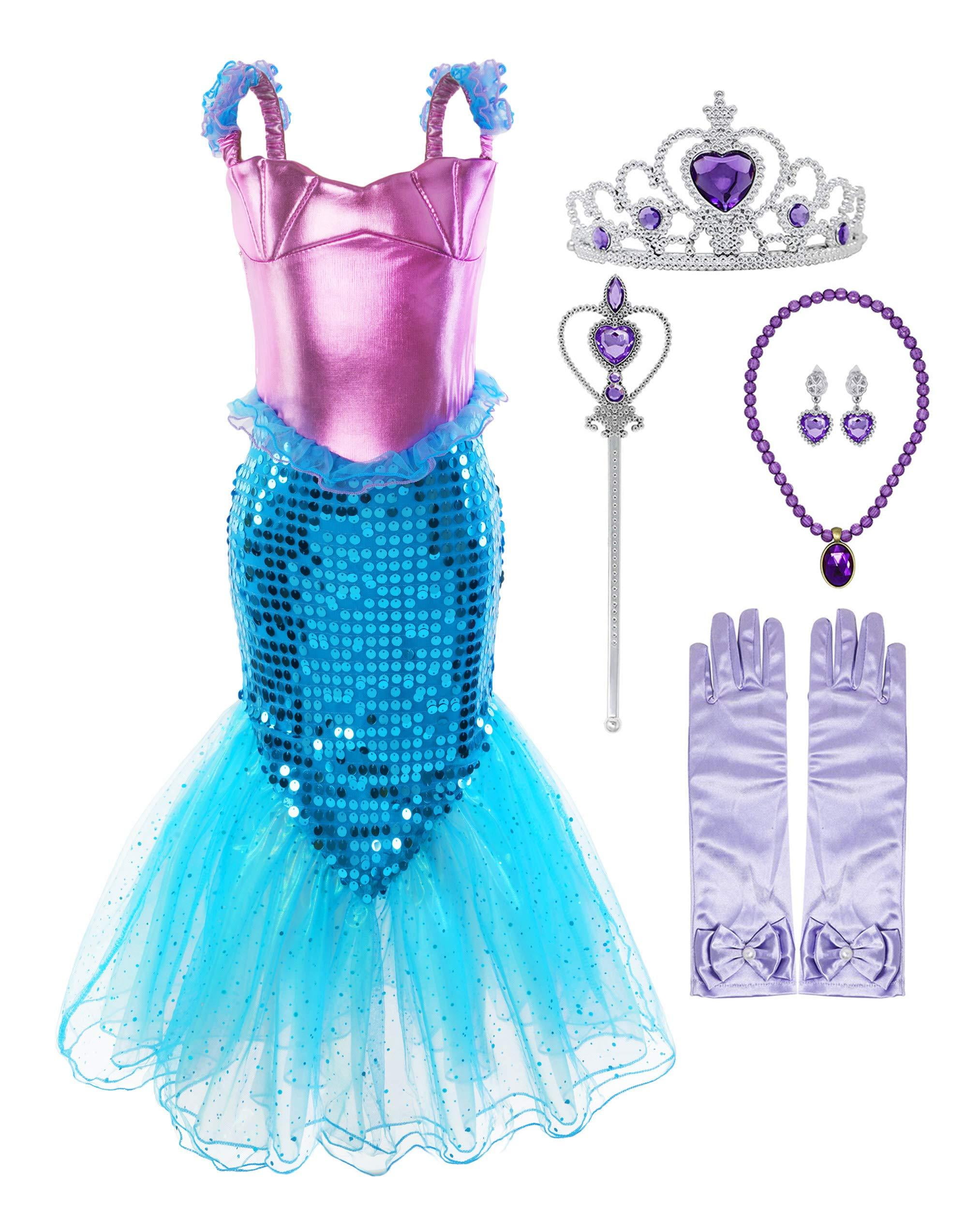 mermaid princess costume