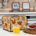 thumbnail image 6 of Daiia Autumn Animal Maple Leaves Pattern 4 slice Toaster Cover, Toaster Appliance Dust-proof Cover For Kitchen Small Appliance Dust Cover and Fingerprint Protection, 6 of 7