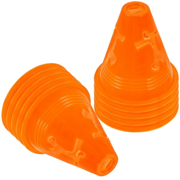 MERRYHAPY 12pcs Compact PE Cones for Sports Training and Skating Practice