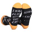 thumbnail image 3 of Set de 4 pares de calcetines de algodón peinado con estampado de animales, 3 of 5