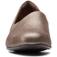 thumbnail image 4 of Zapatos Clarks Juliet Palm Mocasín de Cuero Metálico Talla 9, 4 of 4