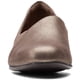 thumbnail image 4 of Mocasín Juliet Palm metálico de cuero para mujer Clarks, talla 10, 4 of 4