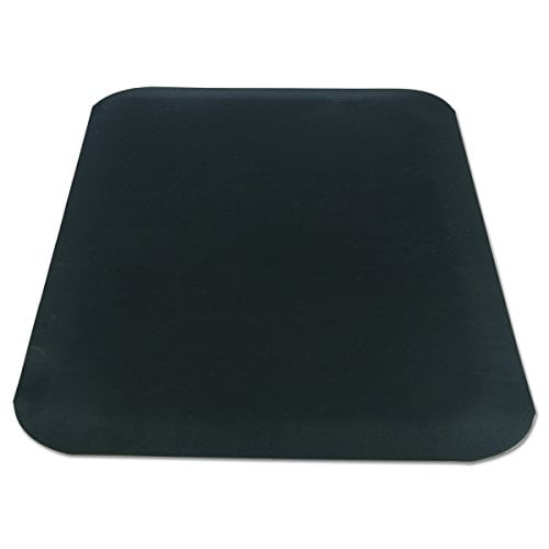 Guardian 2'x3' Black Vinyl Non-slip Pro Top Indoor Anti-Fatique Floor Mat Rubber 