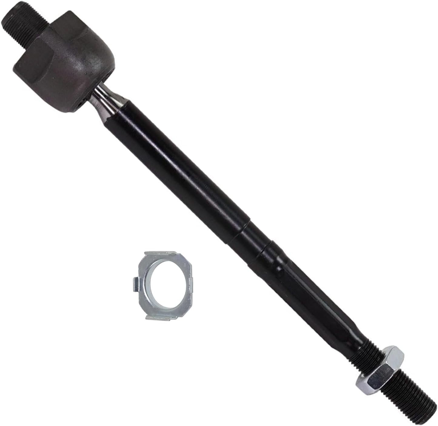 Detroit Axle - 2 Front Inner Tie Rods for 2009-2014 Honda Fit, 2010 2011 2012 2013 Tie Rod End Links Replacement [GAS]