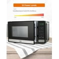 thumbnail image 3 of COMMERCIAL CHEF Small Microwave 0.9 Cu. Ft. Countertop Microwave with Touch Controls & Digital Display, 3 of 7