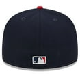 thumbnail image 4 of Men's New Era Navy Boston Red Sox Big League Chew Team 59FIFTY Fitted Hat, 4 of 6