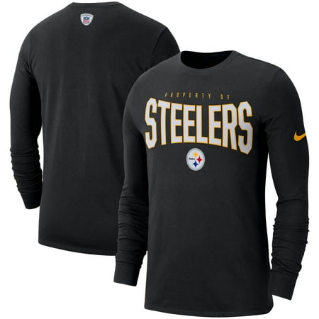 Pittsburgh Steelers Nike Sideline Property Of Performance Long Sleeve T-Shirt -