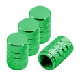 thumbnail image 3 of 4 tapas de válvula de neumático con junta tórica, herméticas y a prueba de polvo. Verde, 3 of 9
