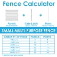 thumbnail image 3 of 43in H Small Multi-Purpose Fence Post by Yardlink, 3 of 9