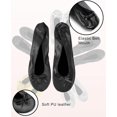 thumbnail image 3 of GUDGUDEE Women's Ballet Flat Shoes Foldable Portable Travel Roll Up Slippe, 3 of 6