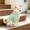 thumbnail image 2 of Dog Sweater Pajamas for Small Medium Dogs, Cute Turtleneck Winter Clothes for Girl or Boy, Warm Puppy Onesie Outfit for Chihuahua, Yorkie, and Christmas, 2 of 6