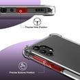 thumbnail image 5 of Case for Galaxy A32 5G, Clear [Aquaflex] Transparent Flexible TPU Slim Cover [with Shock Absorbing Corners] for Samsung Galaxy A32 5G Phone, 5 of 7