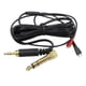 thumbnail image 5 of Replacement Audio Cable for Sennheiser HD25 HD560 HD540 HD480 HD430 414 HD250 Headphones Audio Cable ,L Long R Short, 5 of 5