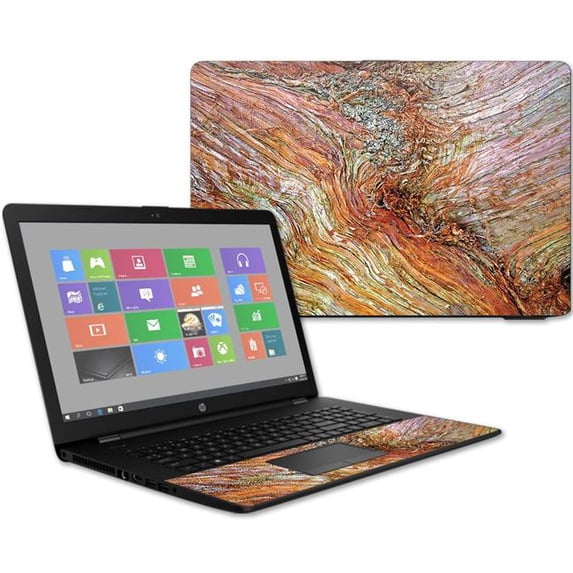 MightySkins HP17T-Woodlands Skin Decal Wrap for HP 17T Laptop 17.3 in. 2017 - Woodlands